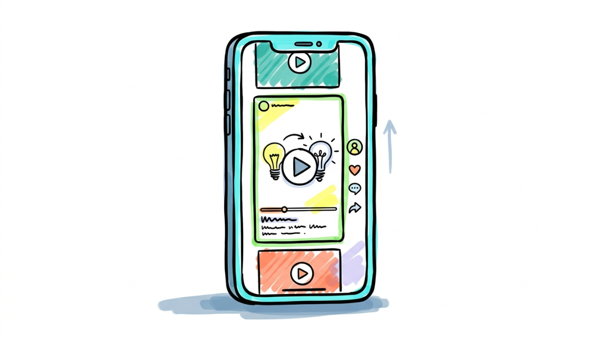 Social Media Content — doodle illustration