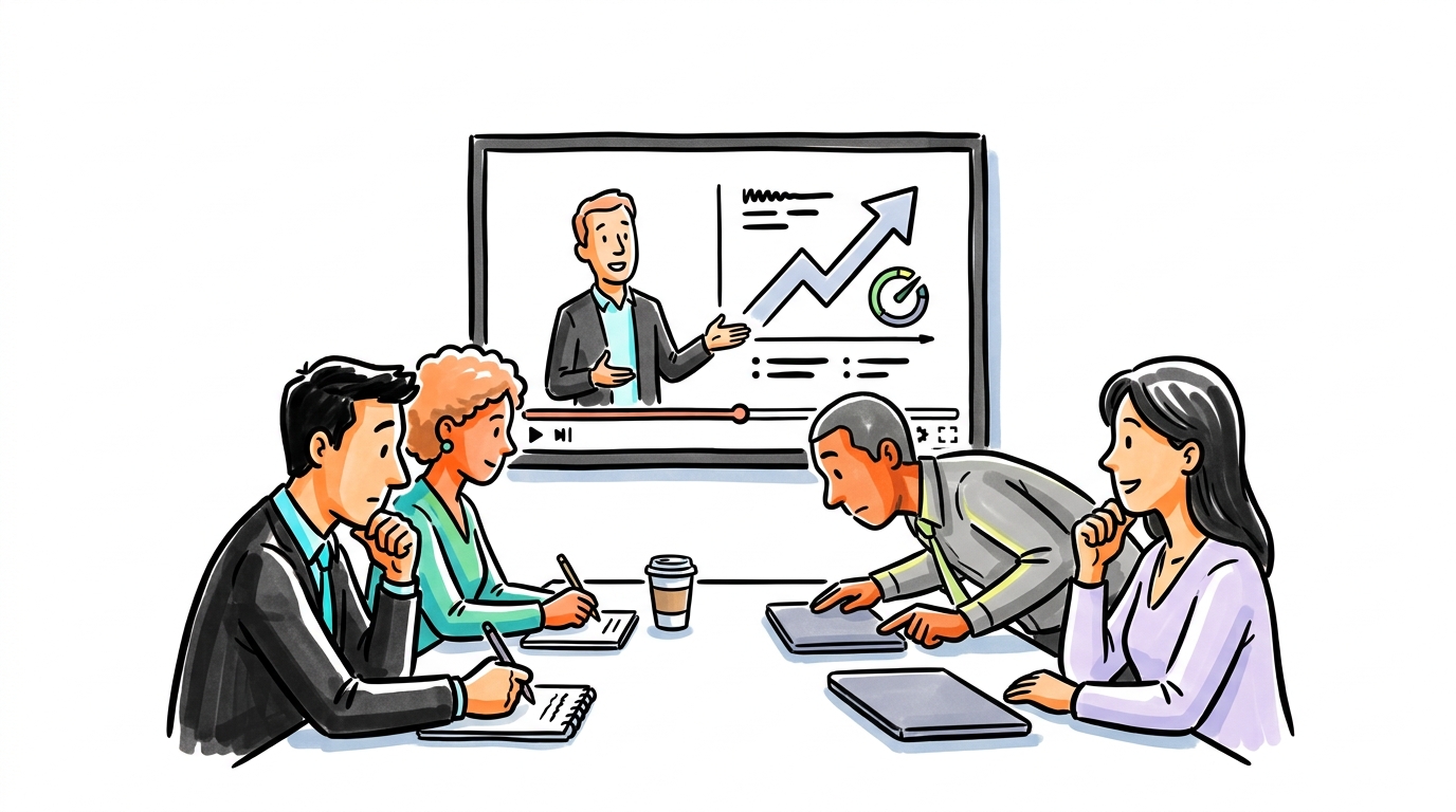 Internal Communication — doodle illustration